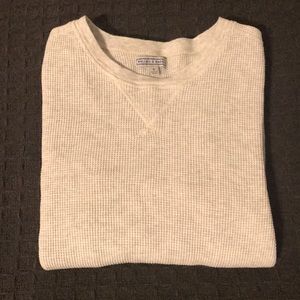 Wallace & Barnes thermal crewneck T-shirt